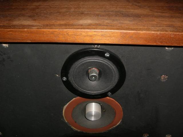 Voici le tweeter incriminé (l'autre était aussi défectueux ... Problème d'usure fréquent ?)