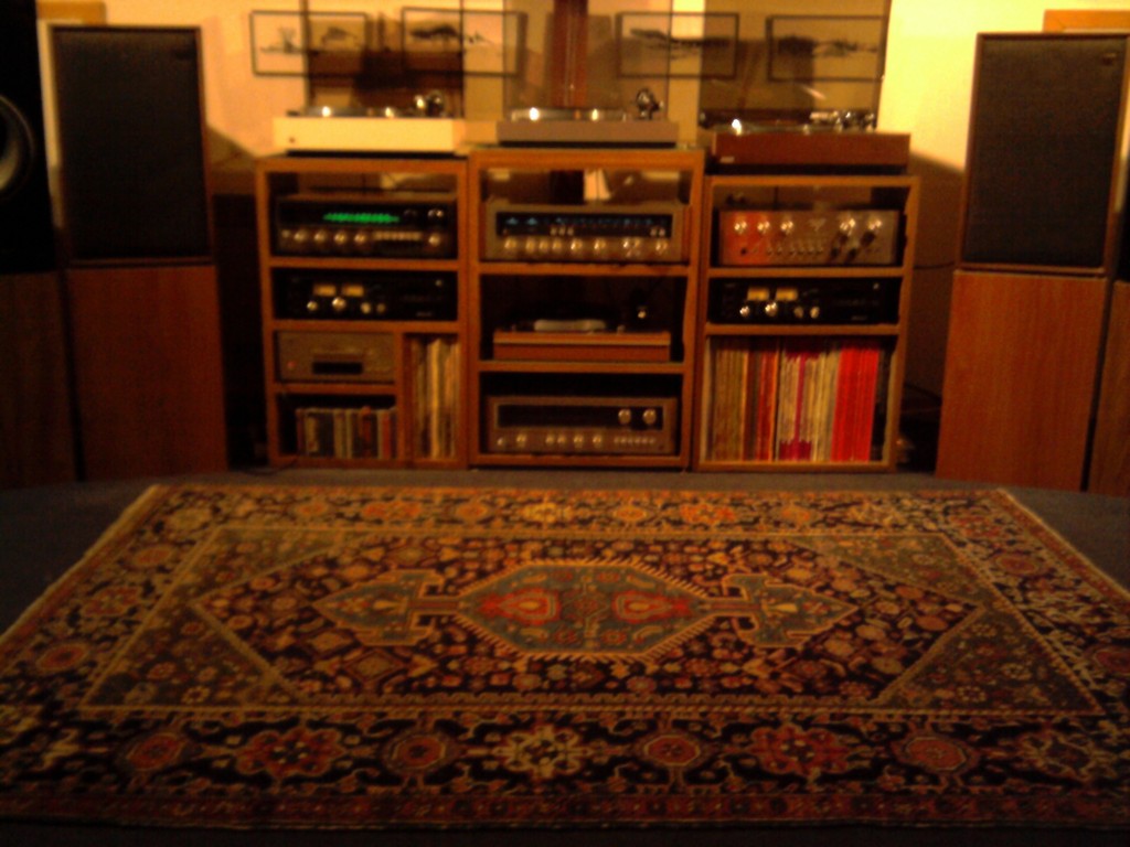 les melton dans leur configuration d'écoute