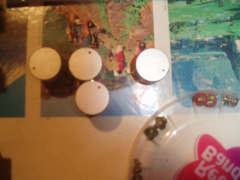 Les boutons de potentiomètre