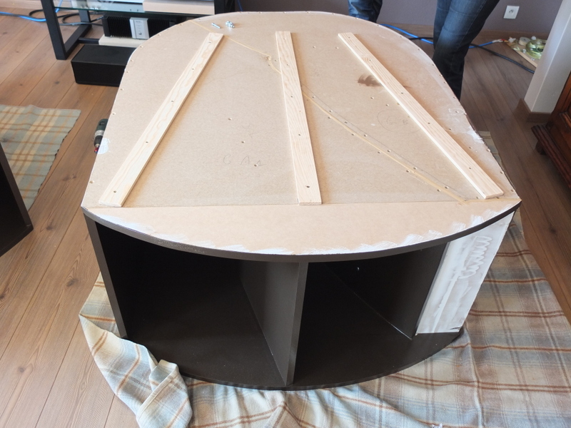 assemblé vue du dessous
